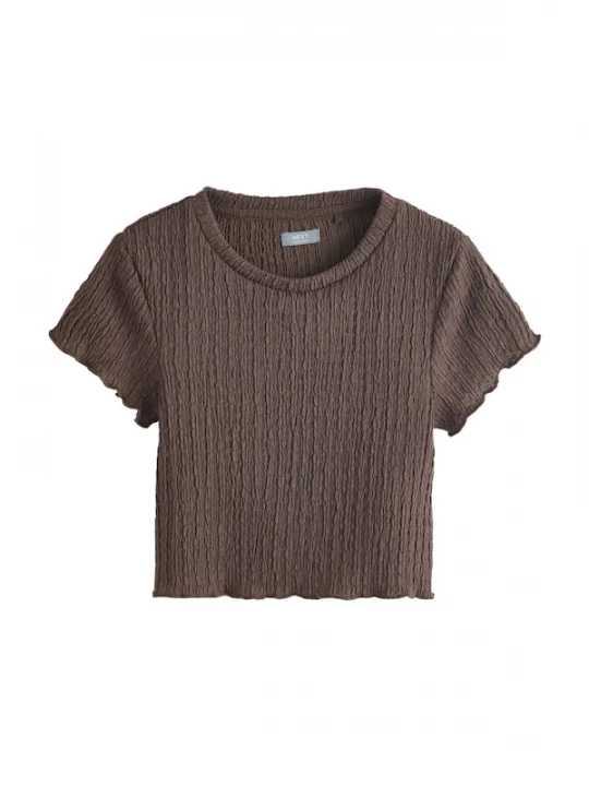 Foto van product Next Shirt chocoladebruin