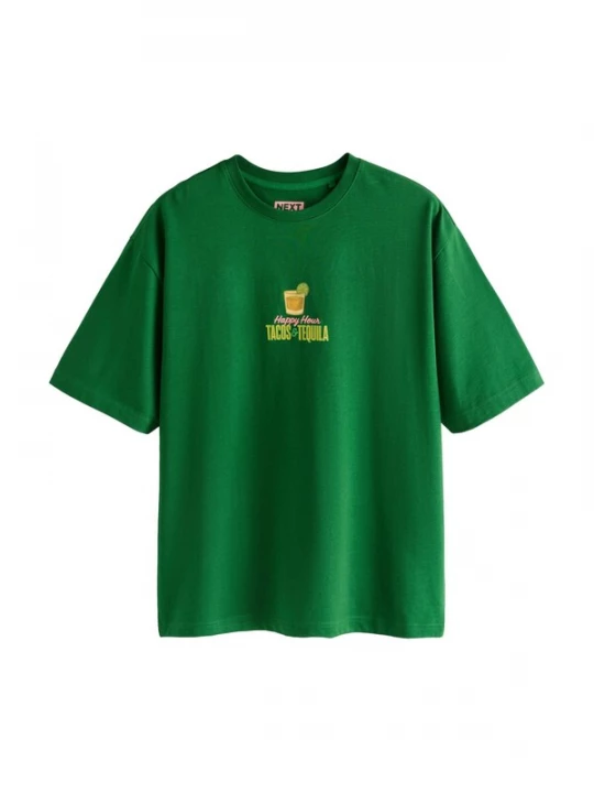 Foto van product Next Shirt cognac / mosterd / groen / rosa