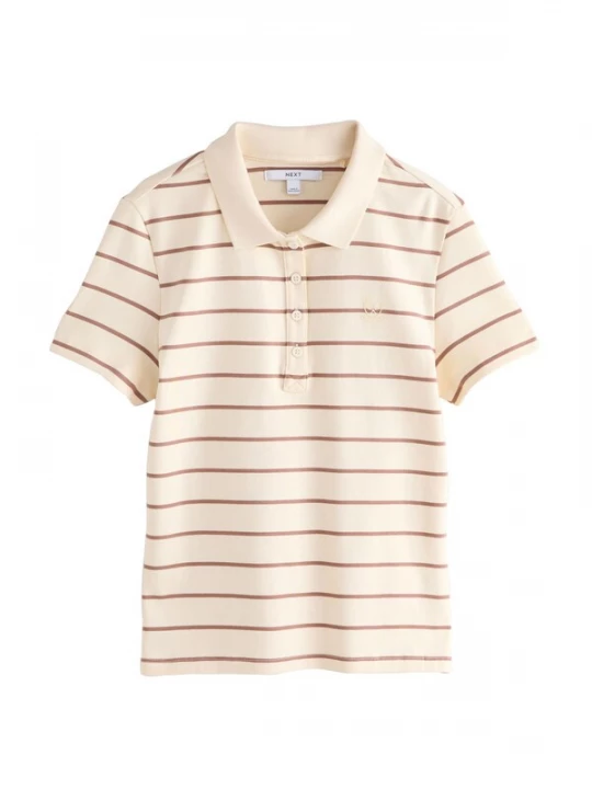 Foto van product Next Shirt crème / chocoladebruin