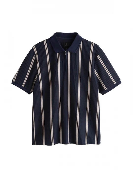 Foto van product Next Shirt crème / navy / zwart