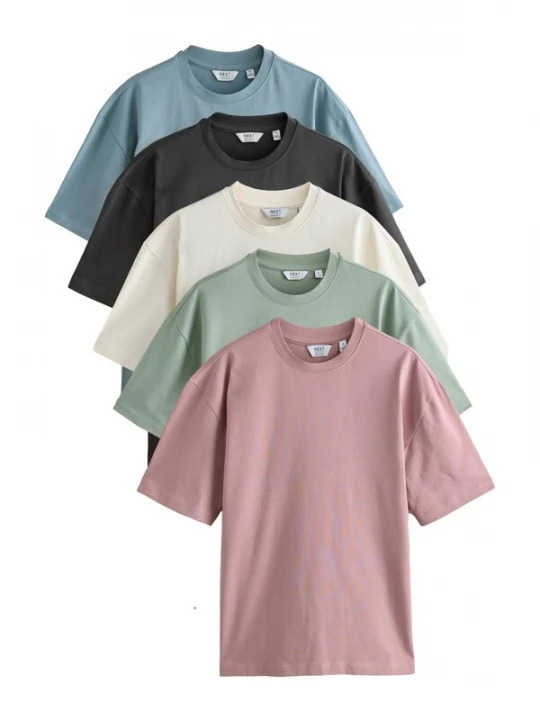 Foto van product Next Shirt crème / pastelgroen / oudroze / zwart