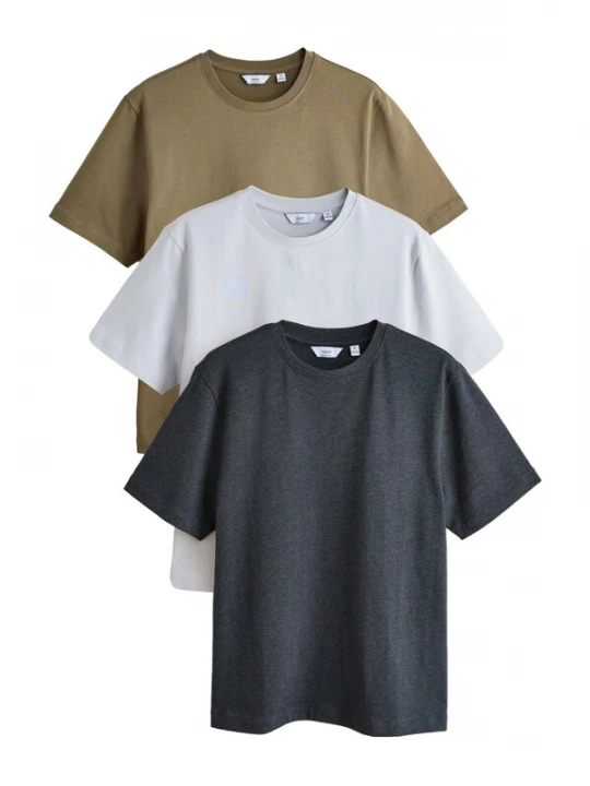 Foto van product Next Shirt donkerblauw / lichtgrijs / olijfgroen