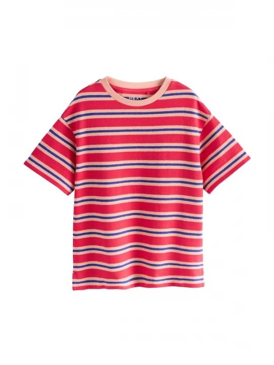 Foto van product Next Shirt donkerblauw / pastelroze / rood