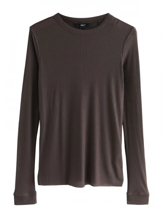 Foto van product Next Shirt donkerbruin