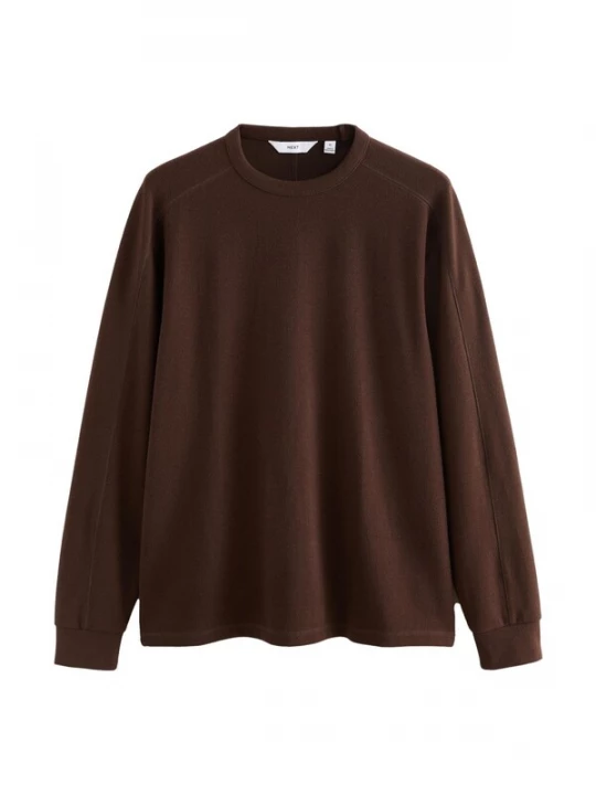 Foto van product Next Shirt donkerbruin