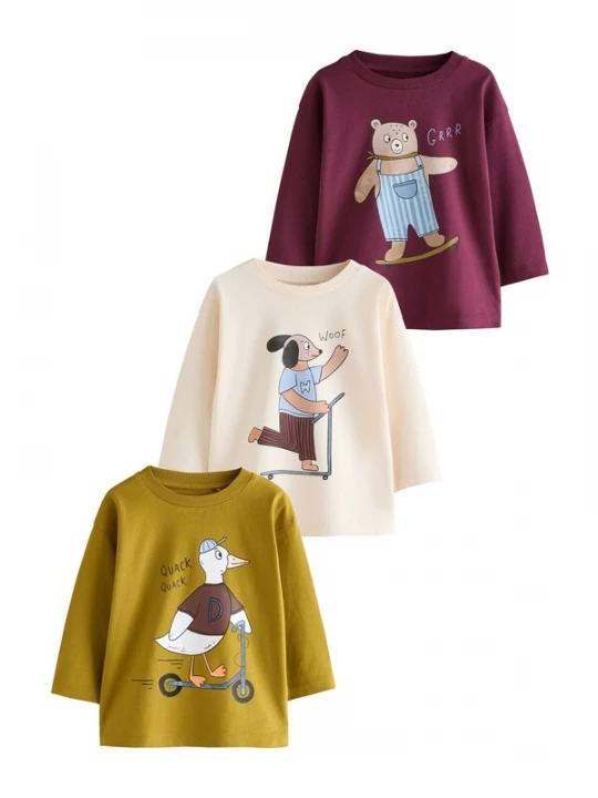 Foto van product Next Shirt ecru / brokaat / safraan / bessen