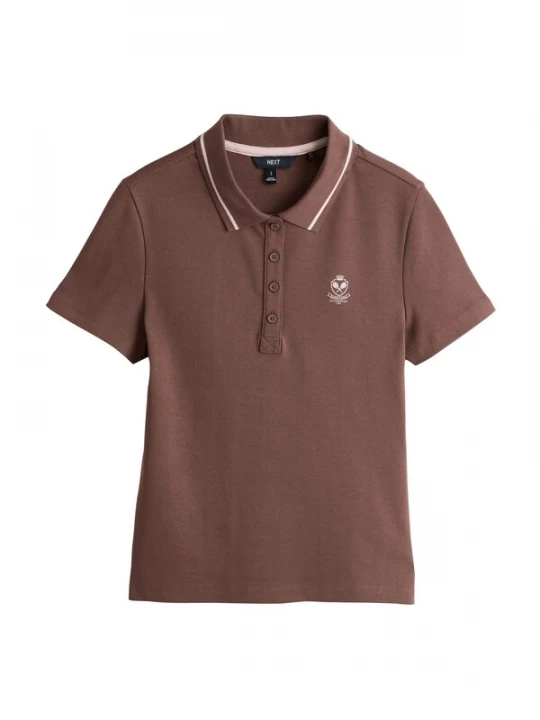 Foto van product Next Shirt ecru / chocoladebruin