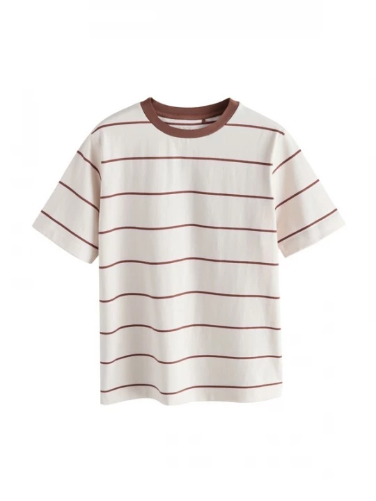 Foto van product Next Shirt ecru / chocoladebruin
