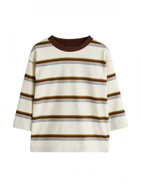 Foto van product Next Shirt ecru / donkerbeige / bruin / curry