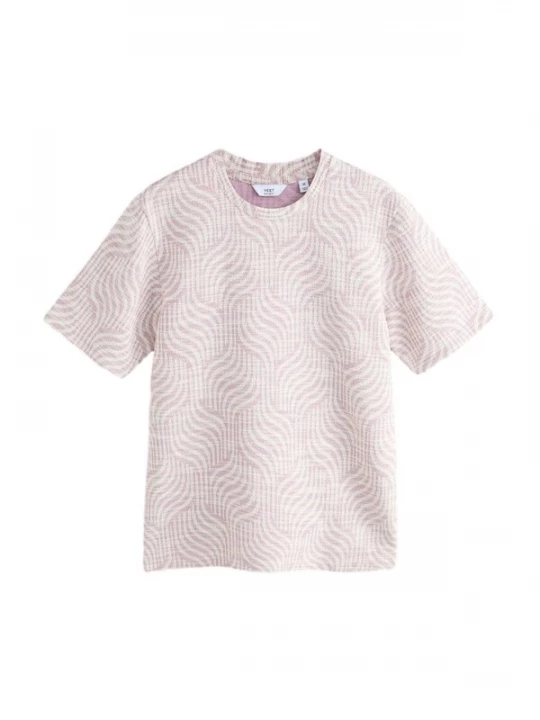 Foto van product Next Shirt ecru / lavendel / wit