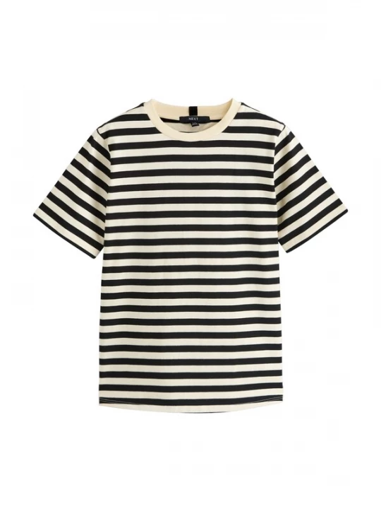 Foto van product Next Shirt ecru / zwart