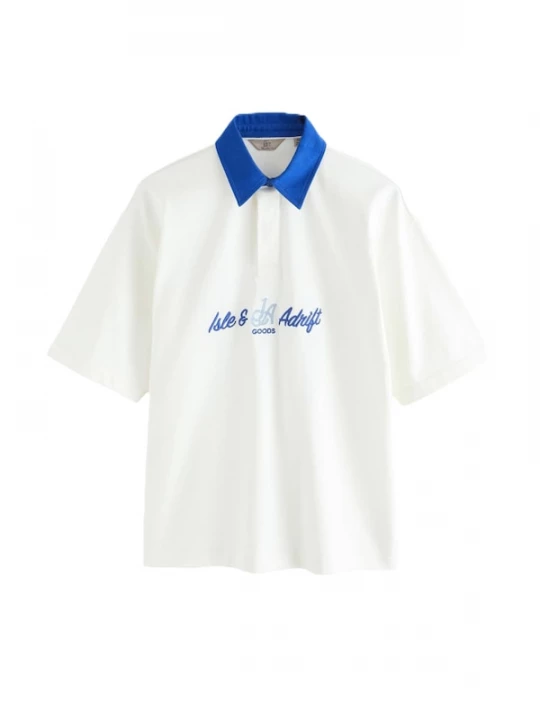 Foto van product Next Shirt 'Edit' blauw / wit