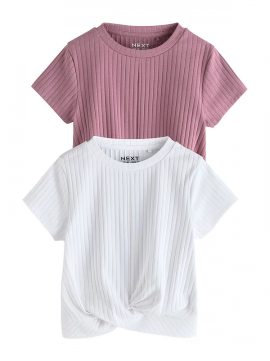 Foto van product Next Shirt eosine / wit