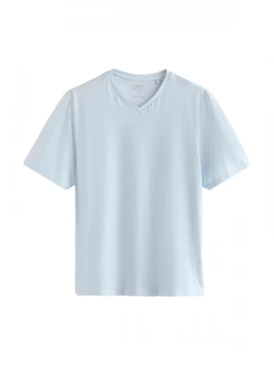 Foto van product Next Shirt 'Essential' pastelblauw