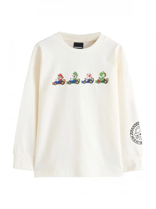 Foto van product Next Shirt geel / groen / rood / wit