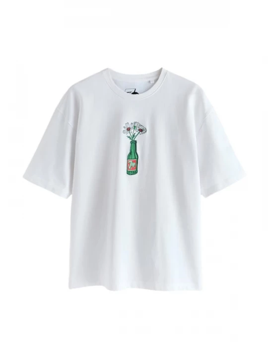 Foto van product Next Shirt geel / groen / wit
