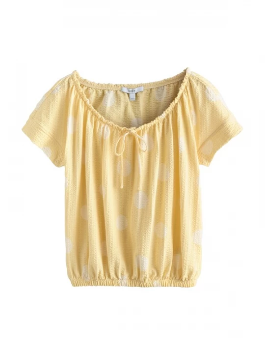 Foto van product Next Shirt geel / lichtgeel