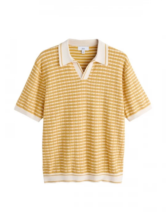 Foto van product Next Shirt geel / wit