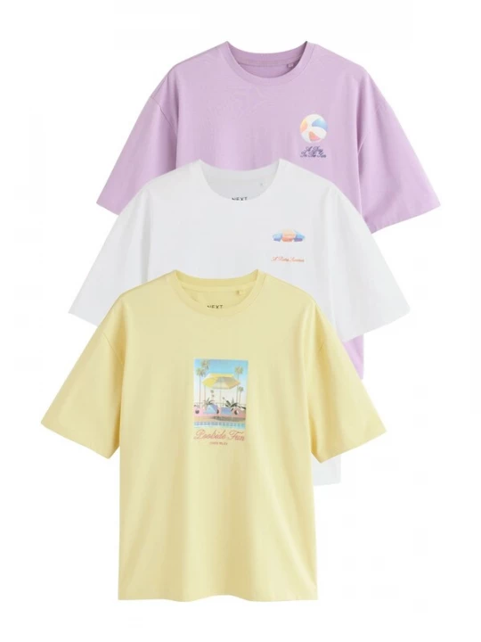 Foto van product Next Shirt gemengde kleuren