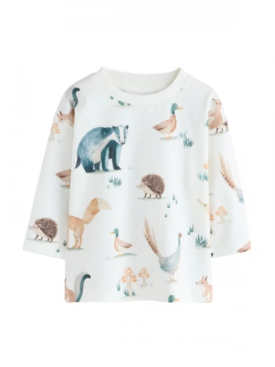 Foto van product Next Shirt gemengde kleuren / wit