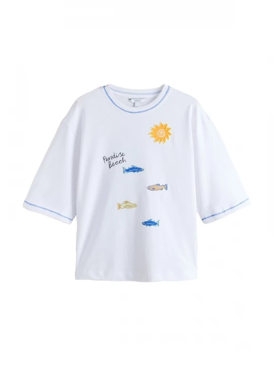 Foto van product Next Shirt gemengde kleuren / wit