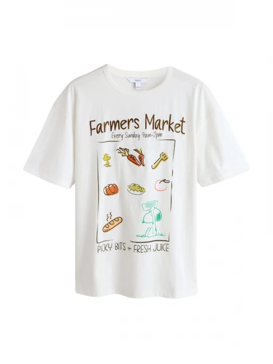 Foto van product Next Shirt gemengde kleuren / wit