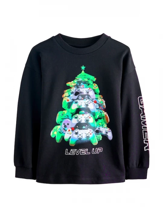Foto van product Next Shirt gemengde kleuren / zwart