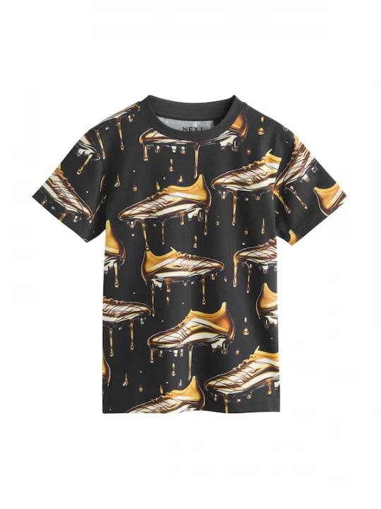 Foto van product Next Shirt goud / zwart