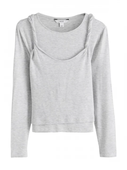 Foto van product Next Shirt grijs