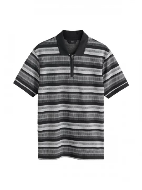 Foto van product Next Shirt grijs / antraciet / lichtgrijs / zwart