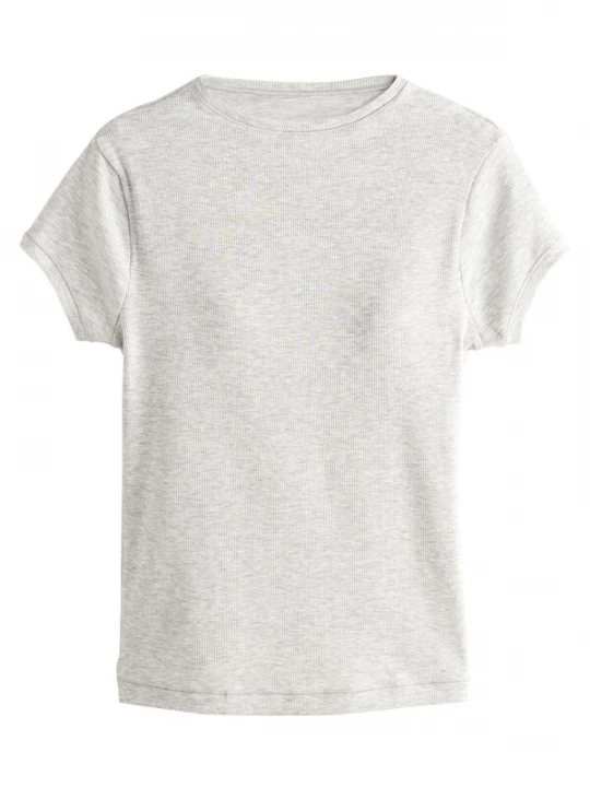 Foto van product Next Shirt grijs gemêleerd