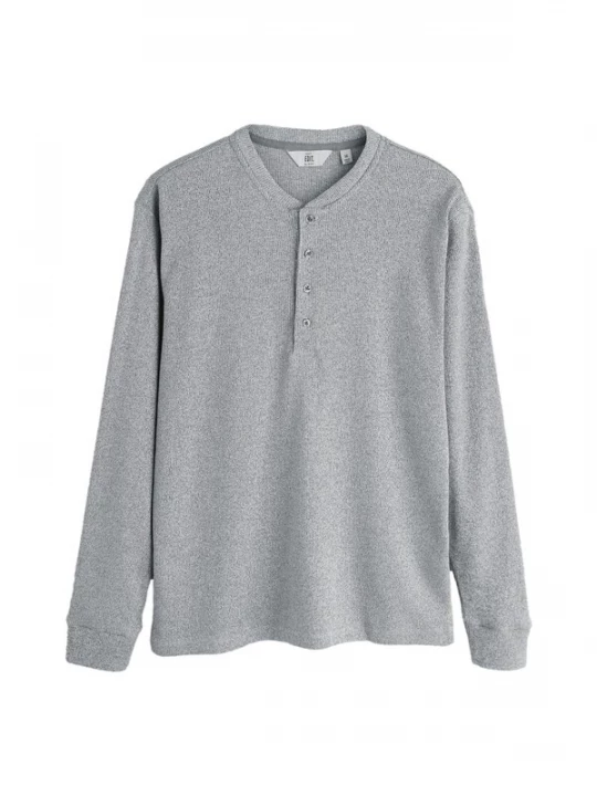 Foto van product Next Shirt grijs gemêleerd