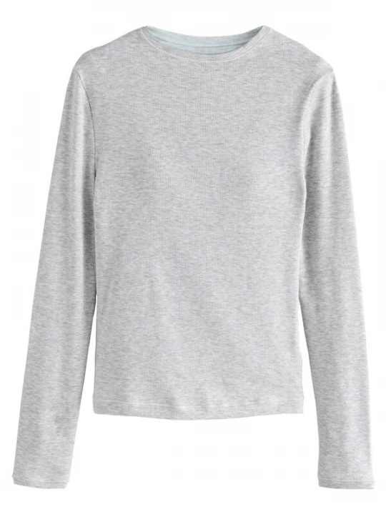 Foto van product Next Shirt grijs gemêleerd