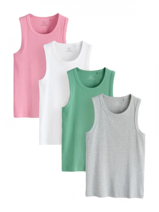 Foto van product Next Shirt grijs gemêleerd / riet / pitaja roze / wit