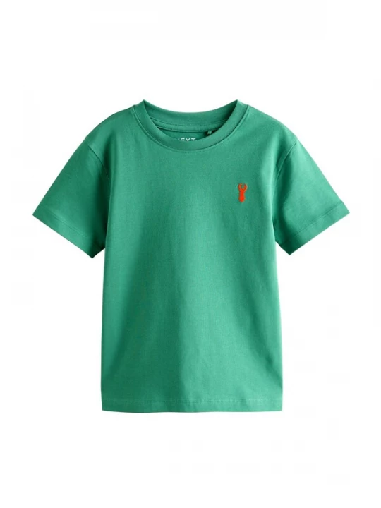 Foto van product Next Shirt groen / oranjerood