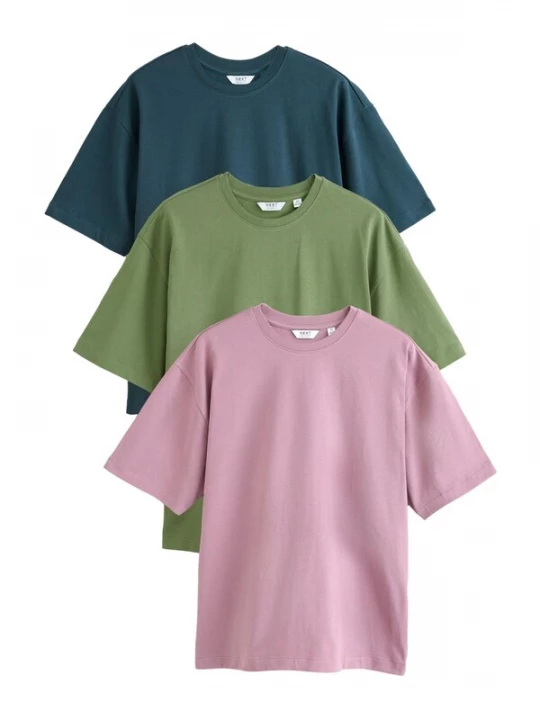 Foto van product Next Shirt groen / petrol / lila