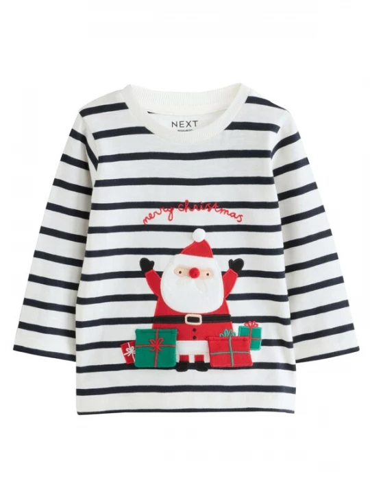 Foto van product Next Shirt groen / rood / zwart / natuurwit