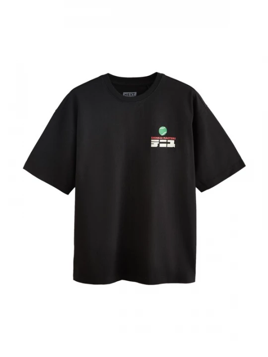 Foto van product Next Shirt groen / rood / zwart / wit