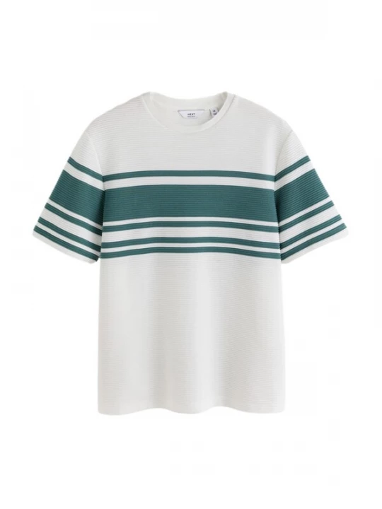 Foto van product Next Shirt groen / wit