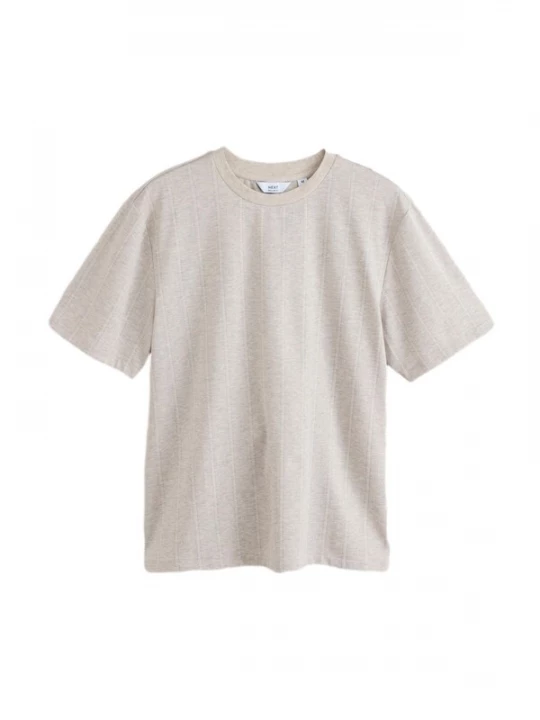 Foto van product Next Shirt 'Heritage' taupe / grijs gemêleerd