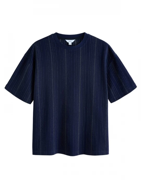 Foto van product Next Shirt indigo / donkerblauw / wit
