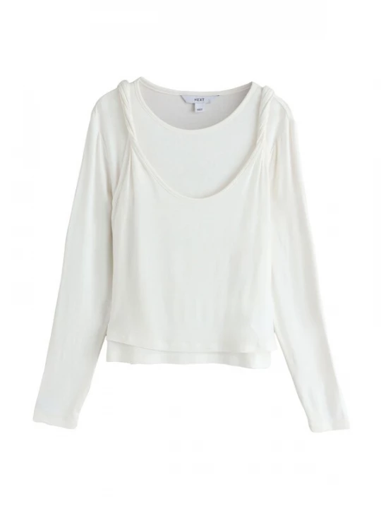 Foto van product Next Shirt ivoor