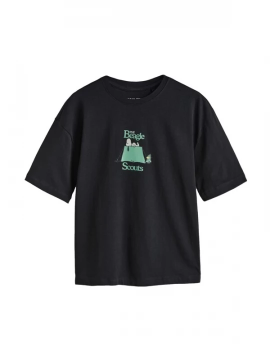 Foto van product Next Shirt jade groen / zwart / wit