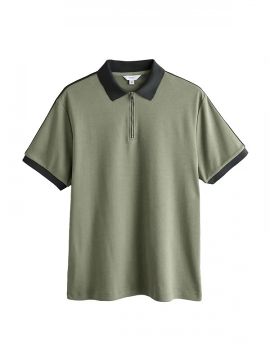 Foto van product Next Shirt kaki / zwart