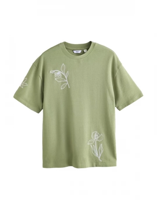 Foto van product Next Shirt kiwi / wit