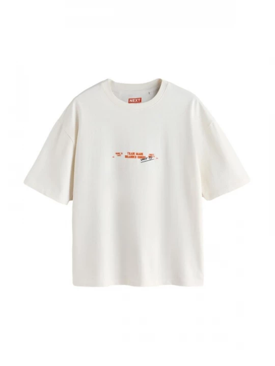 Foto van product Next Shirt kreeft / zwart / wit