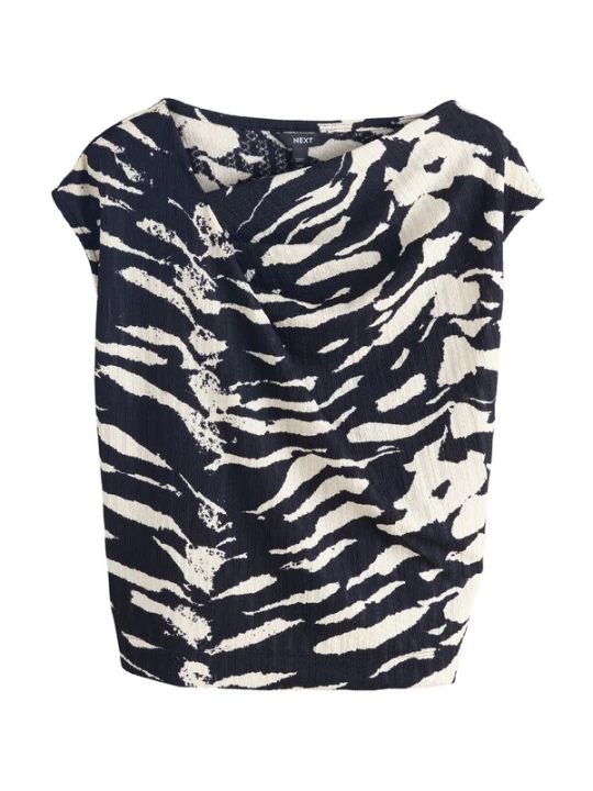 Foto van product Next Shirt lichtbeige / zwart