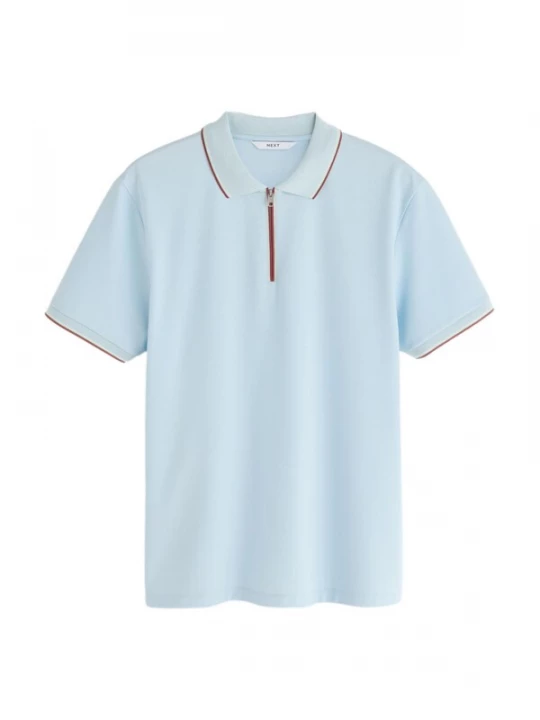 Foto van product Next Shirt lichtblauw / bruin