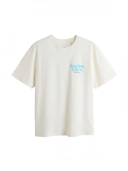 Foto van product Next Shirt lichtblauw / donkergrijs / wit