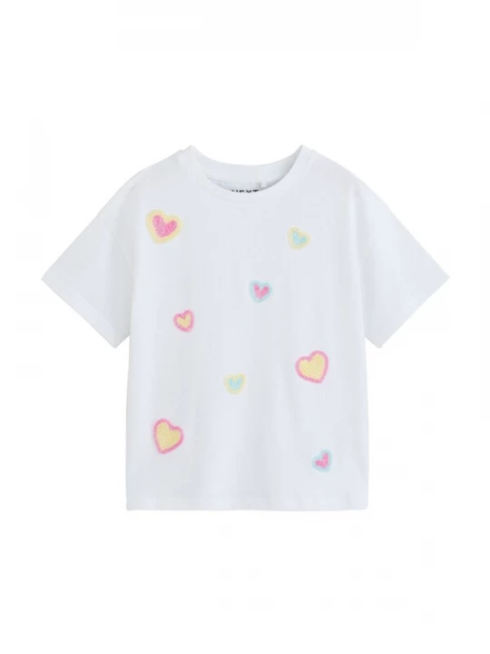 Foto van product Next Shirt lichtblauw / geel / rosa / wit